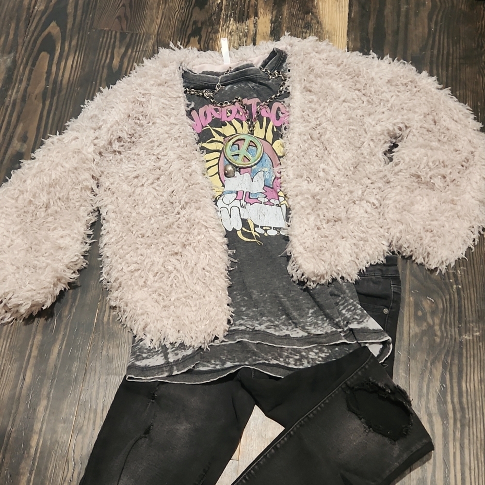The poodle cardigan